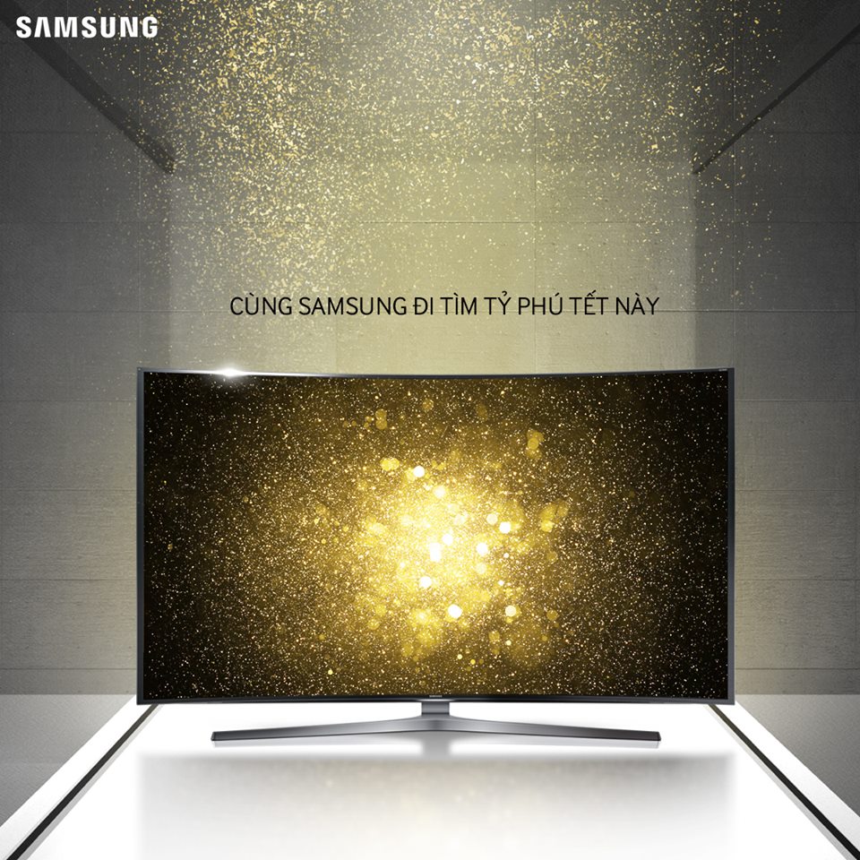 Mua TV Samsung SUHD có cơ hội chúng thưởng 1tỷ đồng