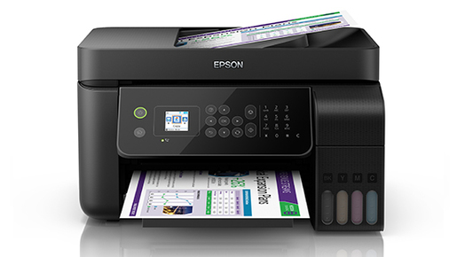 Máy in màu Epson L5190 wifi - in, scan, copy, fax tiếp mực ngoài chính hãng