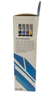 Mực nạp Premium dye màu xanh 70ml dùng cho Epson L Seri L6190, L4150, L6170, L4160, L3110...