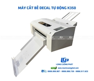 Máy cắt bế decal lên giấy tự động A3 - K350