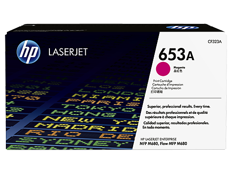 Mực in Laser màu đỏ HP 653A Magenta Original LaserJet Toner Cartridge (CF323A)