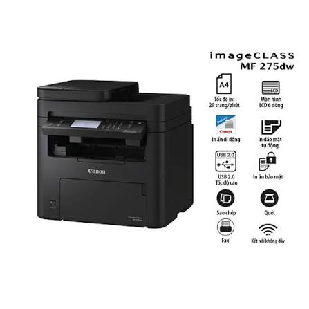 Máy in laser đa chức năng Canon MF 275DW