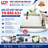 Bàn cắt giấy trợ lực khổ A3 - YG858