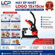 Máy ép nhiệt LOGO 15x15cm