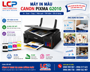 Máy in đa năng Canon Pixma G2010 in phun màu tiếp mực ngoài chính hãng