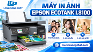 Máy in phun đa năng Epson Ecotank L8100 Wifi, Khổ A4 6 màu