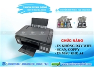 Máy Canon đa năng PIXMA G3000, In phun màu tiếp mực ngoài chính hãng